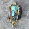 Nevada Variscite, Modern High Priestess Ring - 7 1/4