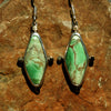 Spring Light, Vivid Green Earrings